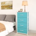 thumbnail image 6 of Dextrus Dresser with 4 Drawers - Storage Tower Unit for Bedroom, Living Room,Light Green, 6 of 7