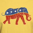thumbnail image 3 of CafePress - Glitter Republican Elephant T Shirt - Men's Classic Graphic T-Shirt, 3 of 4