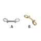 thumbnail image 5 of Greeniant Perno Gancho de seguridad Ganchos de doble extremo de acero inoxidable de alta resistencia Clips de metal de alta dureza Cubo Perro Type2 NO2, 5 of 6