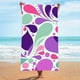 thumbnail image 1 of Camisones sin mangas con estampado de verano para mujer, batas de baño, toallas de playa, batas de poliéster, 1 of 4