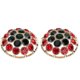 thumbnail image 2 of 2pcs colorful crystal glass drill buttons diy sewing jewelry crafts supplies clothes decor2pcs red, 2 of 5