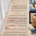 thumbnail image 4 of Hasoo Modern Runner Rug 2' x 6' Washable Throw Rugs for Hallway Boho Geometrical Indoor Carpet, Coffee, 4 of 7