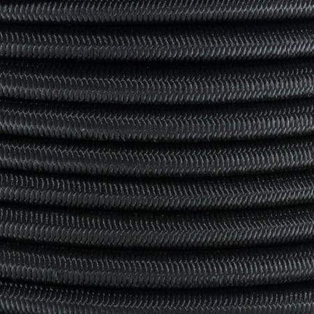 

PARACORD PLANET 3/8 Inch Elastic Bungee Nylon Shock Cord Stretch String Crafting - Various Colors - Multiple Lengths - Made In USA