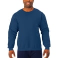 thumbnail image 1 of Jerzees Chandail en Molleton Ras du Cou pour Hommes, Vintage Heather Navy, Petit, 1 of 5