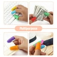 thumbnail image 6 of Mr. Pen- Hot Glue Gun Finger Protectors, 48 pcs, Assorted Colors Silicone Finger Protectors, Rubber Fingers Tips, Rubber Finger Covers, 6 of 8