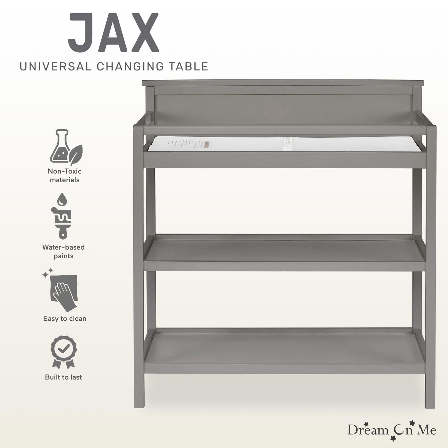 Dream On Me Jax Universal Changing table, Model #603