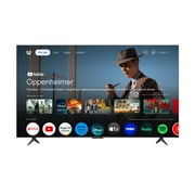 TCL 85 Class QM6K Series QD-Mini LED QLED 4K UHD HDR Smart Google TV (جديد 2025) - 144 هرتز، Dolby Atmos Onkyo Audio، نظام التحكم Halo - 85QM6K