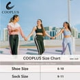 thumbnail image 6 of COOPLUS Womens Ankle Low Cut Socks Athletic Running Cushioned Socks for Women 6 Pairs, 6 of 7