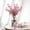 Style1- Pink 4pcs, variant on Artificial Flowers Branches Faux Silk Cherry Blossoms Stem Fake Floral for Home Garden Restrant Hotel Parties Wedding Table Centenpieces Arrangements Decor Spray in Pink