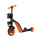 thumbnail image 4 of Patinete infantil antideslizante de 3 ruedas para niñas principiantes. Ideal para exteriores. Naranja, 4 of 8