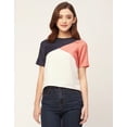 thumbnail image 2 of Moomaya Short Sleeve Round Neck Regular Fit Solid Top - Women's Casual Solid Top, 2 of 9