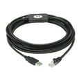 thumbnail image 2 of Eaton Tripp Lite Series USB to RJ45 Rollover Console Cable (M/M) - Cisco Compatible, 250 Kbps, 15 ft., Black - Serial cable - USB (M) to RJ-45 (F) - 15 ft - double shielded - USB 1.1 - black, 2 of 6