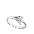 thumbnail image 4 of Celtic Triquetra Trinity Knot Ring .925 Sterling Silver Band Jewelry Female Male Unisex Size 1.5, 4 of 4