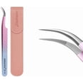 thumbnail image 1 of ANNAFRIS Eyelash Extension Tweezers,Fiber Tip Grip Boot Volume Lash Tweezers,Professional Pointed Lash Extension Tweezers for Easy Lash Application and Removal-F01, 1 of 8