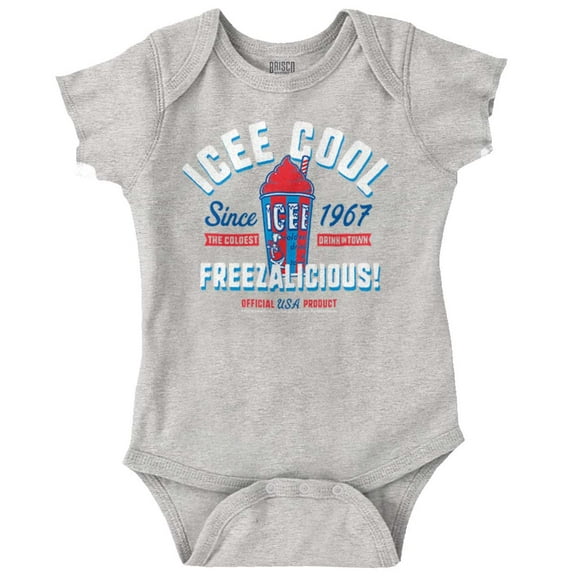 Icee Vintage Retro Romper Boys or Girls Infant Baby Brisco Brands 12M