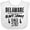 AA-White, variant on Inktastic Delaware Awesome Since 1787 Boys or Girls Baby Bib