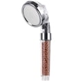 thumbnail image 1 of Shower Head, Anti Limescale Shower Head Water Saving Filtering with 3 Packs Mineral Balls Replaceable, 1 of 5