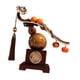 thumbnail image 4 of Estatua de resina de caqui de la suerte, figurita de calabaza, obra de arte, regalo de gabinete, buena suerte Marrón, 4 of 9