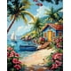 thumbnail image 1 of Kit de pintura por números Possoco Beach Landscape 41x51 cm, 1 of 9
