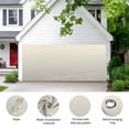 thumbnail image 2 of Garage Door Cover Banner 7 x 16 FT, Garage Door Curtains Backdrop with Grommets for Indoor Outdoor Wall Party Porch Yard Decorations Background, 2 of 9