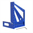 thumbnail image 1 of 22.5/30/45/60/67.5/90 Degree Square Ruler Protractor, Multi-Angle 3D Measuring Ruler,Wood Carpenter Crafting Color: Blue, 1 of 6