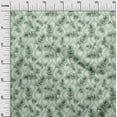 thumbnail image 3 of oneOone Rayon Light Mint Green Fabric Leaves Sewing Craft Projects Fabric Prints By Yard 56 Inch Wide, 3 of 5