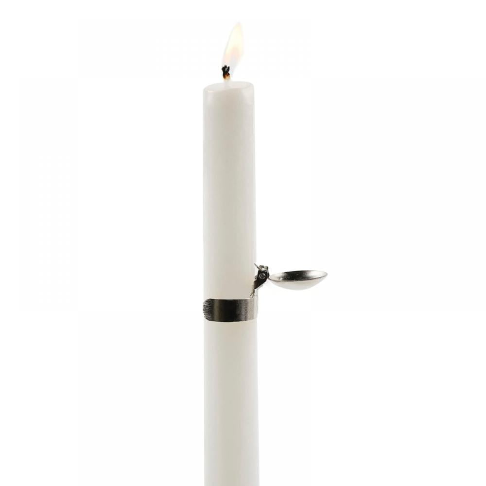 1pc Plain Candle Extinguisher, Iron Straight Cover Candle Snuffer