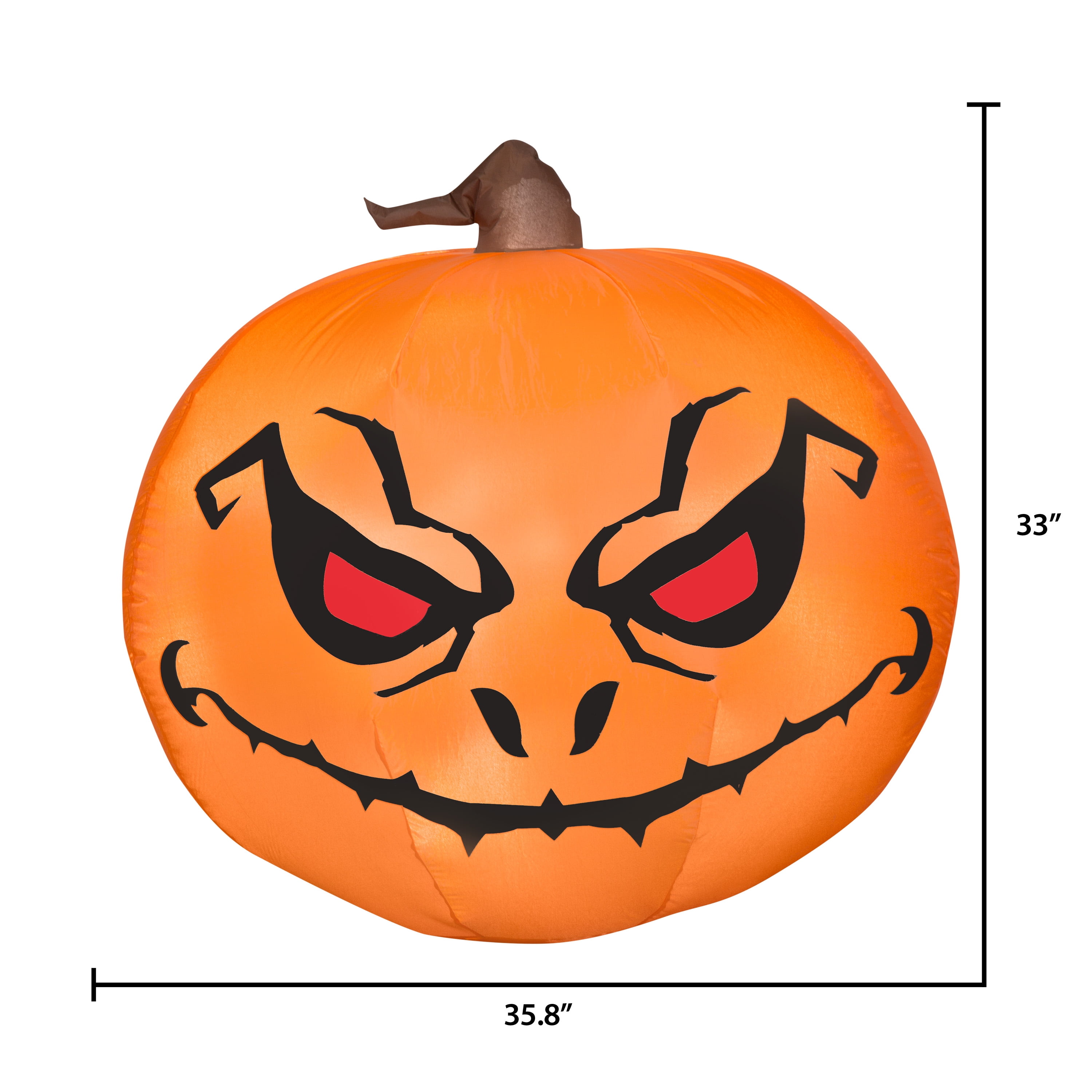Airblown Inflatables Scary Jack o' Lantern 3 Ft