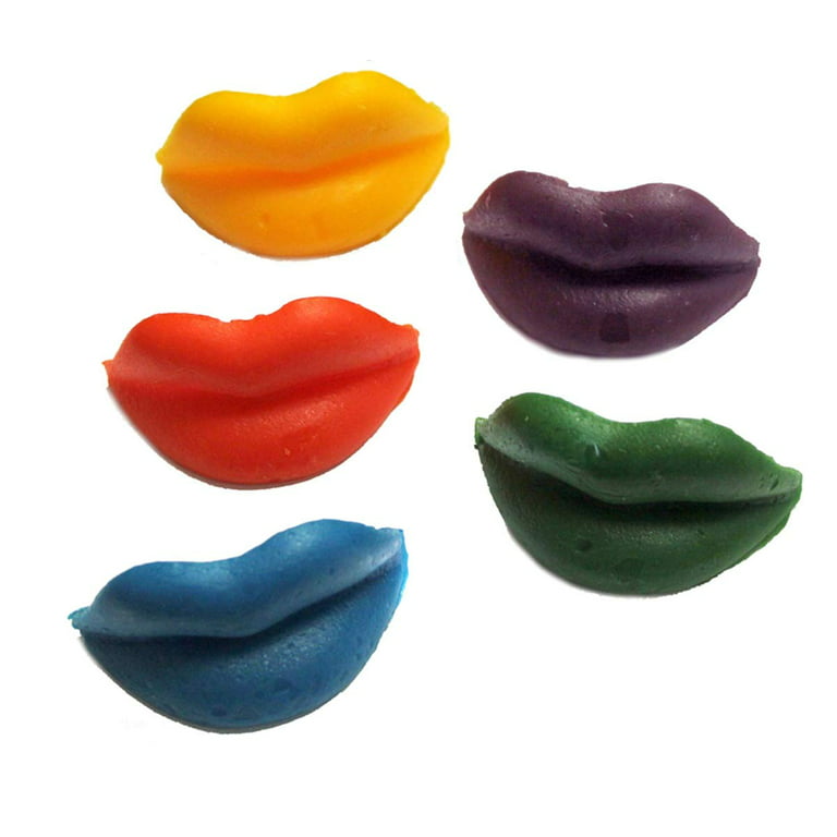 Wack-O-Wax Wax Lips 24-Count Box, Cherry Flavor