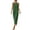 Army Green, variant on Zpzdpjkx Sleeveless Cotton Linen Midi Dresses for Women Solid Loose Tank Dress Pleated Back Casual Summer Vacation Shift Dress