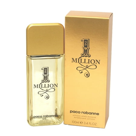 1 Million Aftershave Lotion 3.4 Oz / 100 Ml (Best Men's Aftershave Ever)