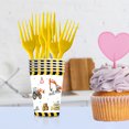 thumbnail image 4 of Antqov Excavator Birthday Party Theme Tableware Set Disposable Decorative Tableware Paper Set, Home Accessories, 4 of 4