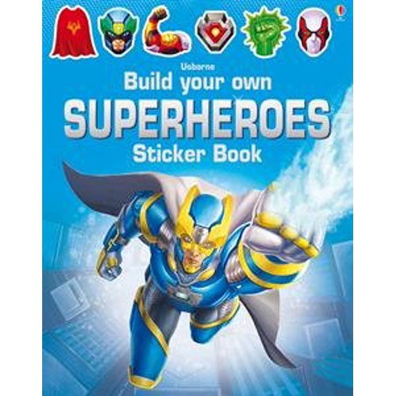 Pre-Owned Build Your Own Superheroes Sticker Book (Paperback) 0794538770 9780794538774