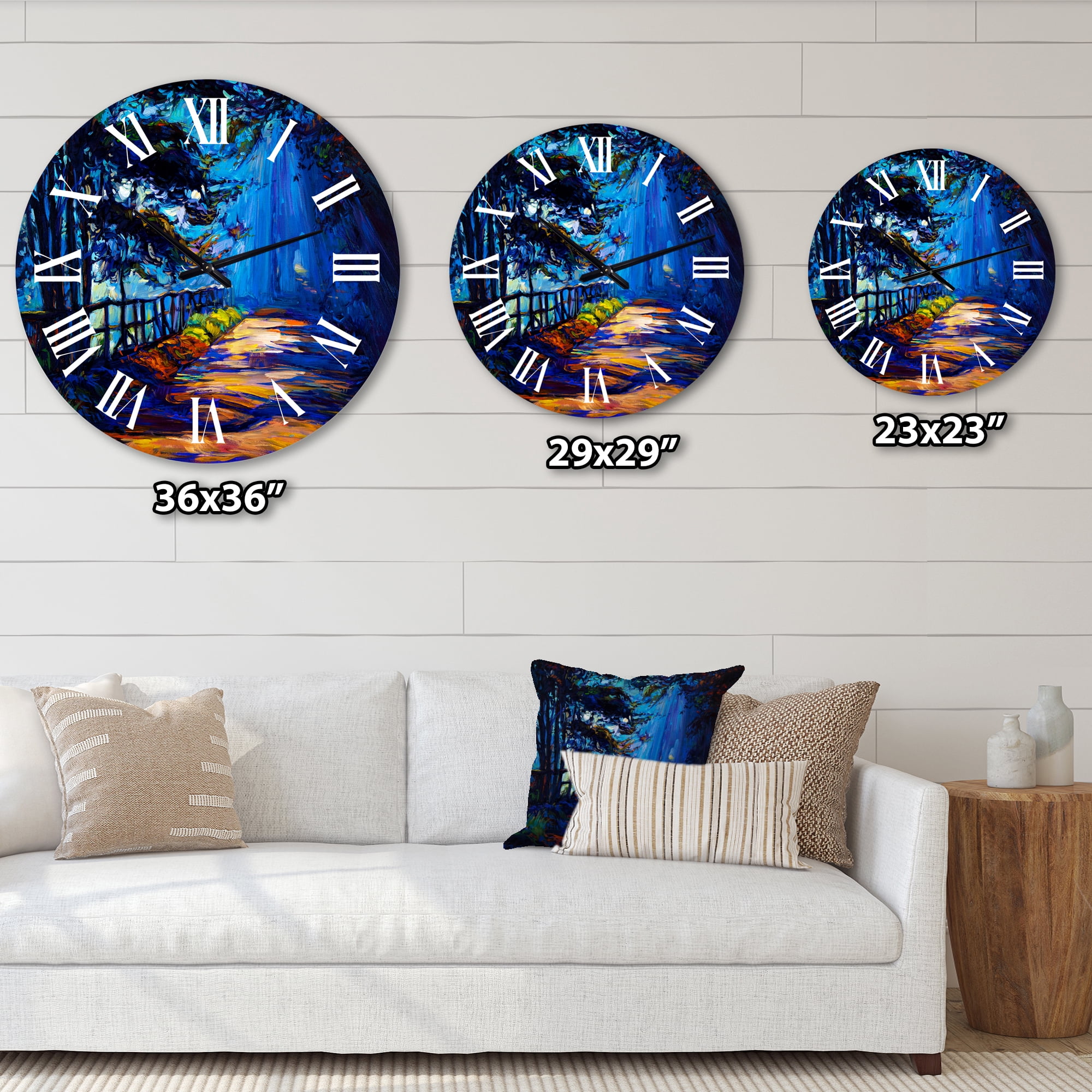 Designart 1 in Wall Clock