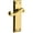 Lifetime Brass, variant on Grandeur Favnew_Sd_Na_Rh Fifth Avenue Solid Brass Rose Right Handed Single Dummy Door