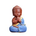 thumbnail image 2 of Pequeña estatua de Buda Bonito adorno de estatua de Buda, pequeña figura budista, decoración coleccionable Fanmusic Pequeña estatua de Buda, 2 of 7