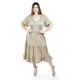 thumbnail image 5 of Vestido midi casual Roman Fashion /Tallas Extras, 4285 (Cafe) cafe 36, 5 of 6