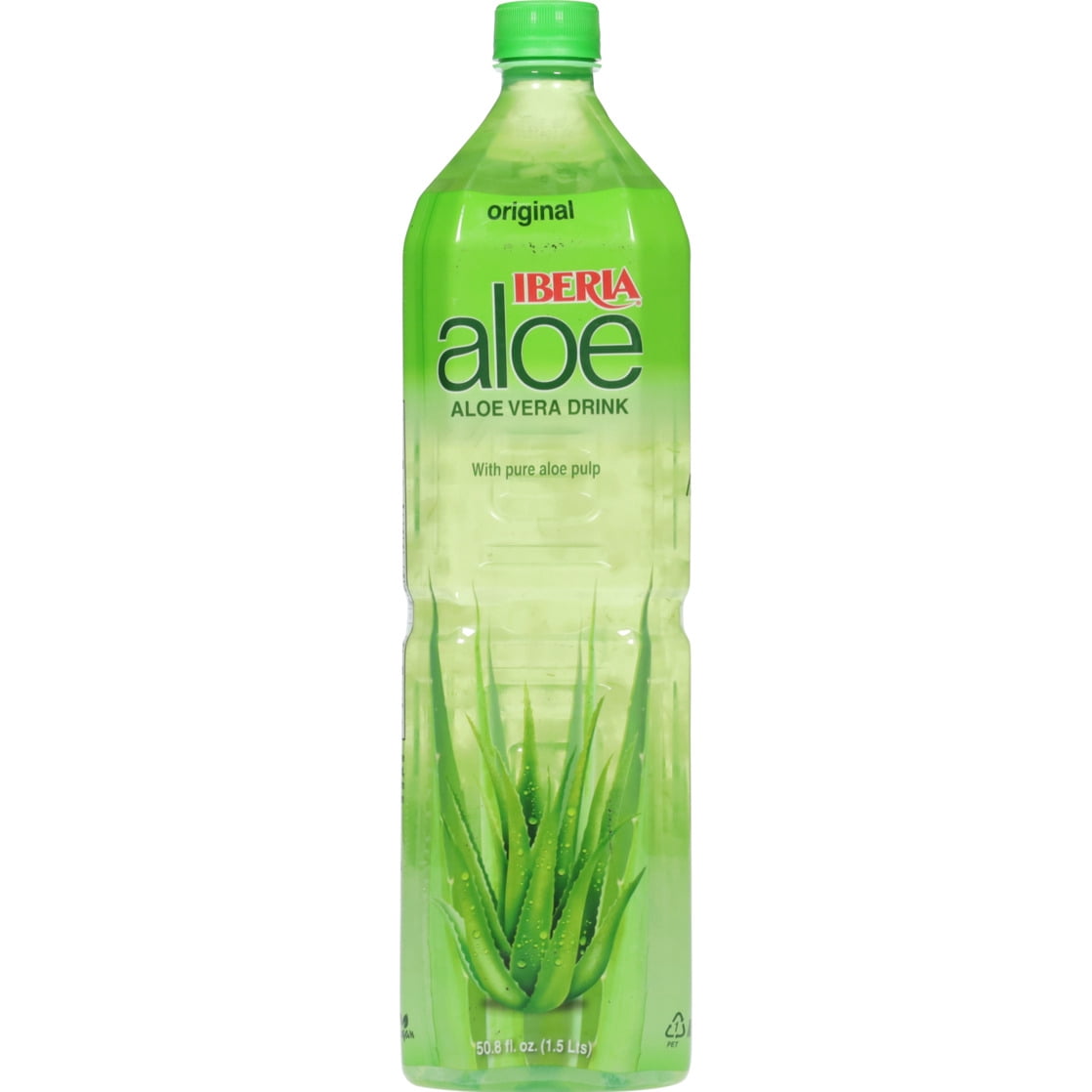 Iberia Original Aloe Vera Drink with Pure Aloe Pulp 50.8 fl oz