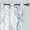 Branch | Blue, variant on Linen Semi Sheer Curtains for Bedroom, Blue White Curtains 72 Inches Long for Living Room, Grey Tree Branch Patterned Curtain Light Filtering Farmhouse Window Drapes, Grommet Top 2 Panels