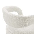 thumbnail image 6 of Counter Stool Chair, Ivory White, Fabric, Bar Pub Cafe Bistro Dining Kitchen Hospitality Restaurant, Modern Contemporary HB35929, 6 of 10