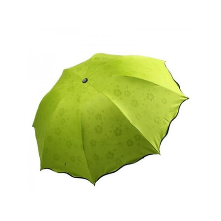 Ropalia Windproof Anti-UV Sun Rain Umbrella Protection Magic Flowers