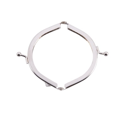 15 Cadres Métalliques Fermoir à Pression Motif Arche Style Pièce Argent