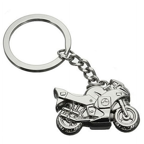 UDIYO Metal Motorcycle Key Ring Keychain Cute Creative Gift Sports Keyring Gift