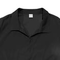 thumbnail image 6 of Stamzod Men's Dress Shirts Deep V Neck Long Sleeve Wrinkle-Free formal Shirt Business Casual Button Down Shirts Black XXXL, 6 of 8