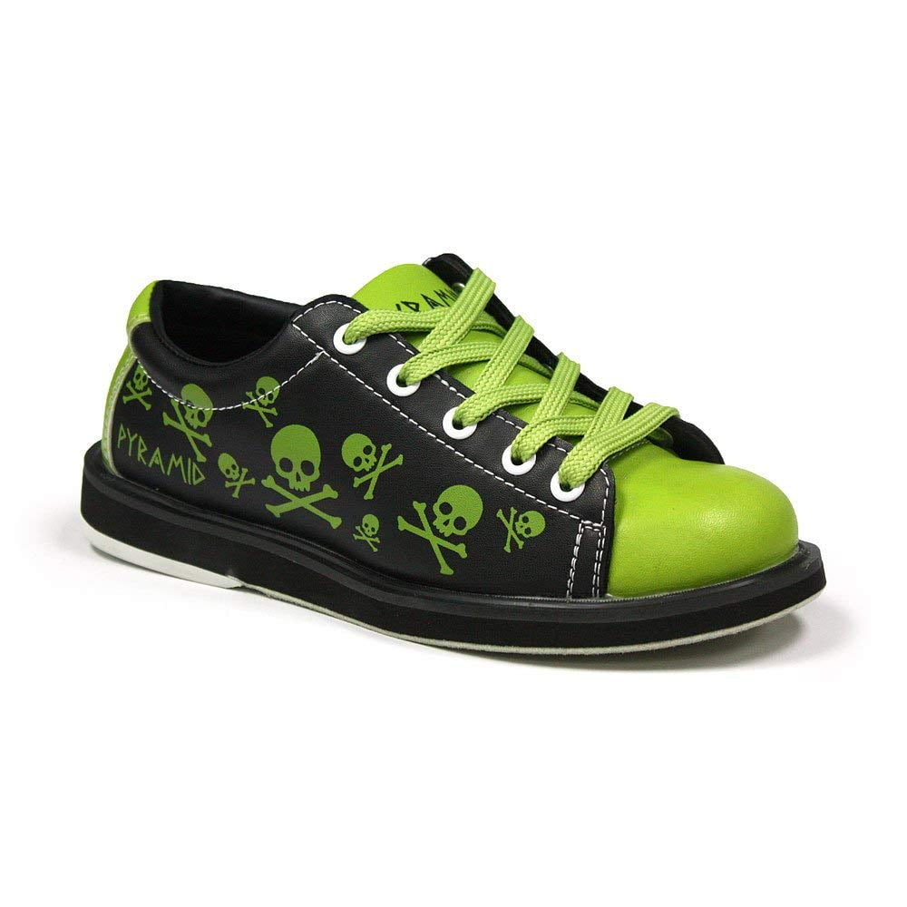 Pyramid Youth Skull Green/Black Bowling Shoes Walmart