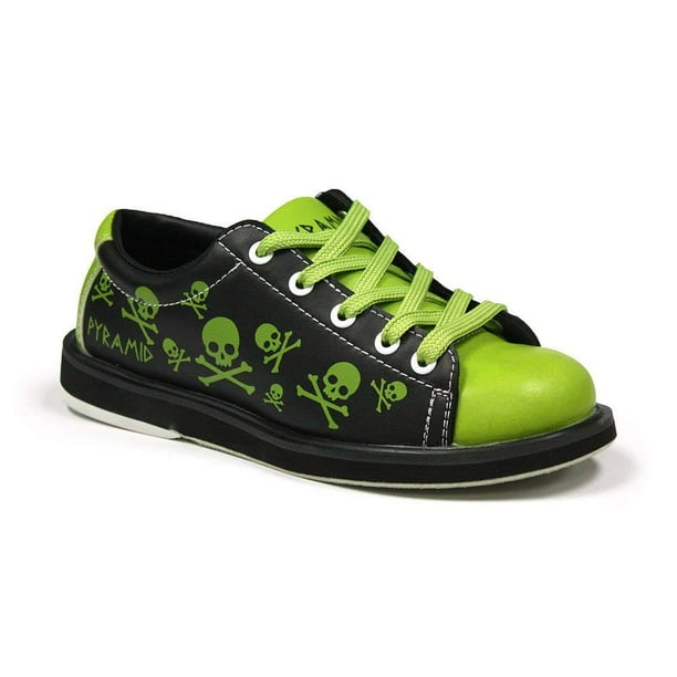 Pyramid Youth Skull Green/Black Bowling Shoes