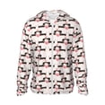 thumbnail image 1 of Balery Dachshund And Hearts Sudadera ligera de manga larga con capucha y protección solar UPF 50+ para hombre y mujer, ideal para pesca y running-X-Large, 1 of 7