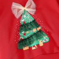 thumbnail image 6 of Gaexia Girls Christmas Dresses Long Sleeve Printed Sweatshirt Tutu Dress Toddler Kids Casual Party Outfit Holiday Celebration Winter Festive Wear, 6 of 7