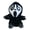 B, variant on Scream Ghost Face Plush-Scream 7 Plush Toy-Scream Ghost Face Plush Doll, Collectible Stuffed Figure for Fans, Soft Plush Toy Perfect Gift for Birthday Party Decor