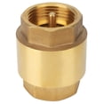 thumbnail image 3 of High Accuracy Brass Threaded One Way Non Return Check Valve For Water Gas Oil (G1''), 3 of 8